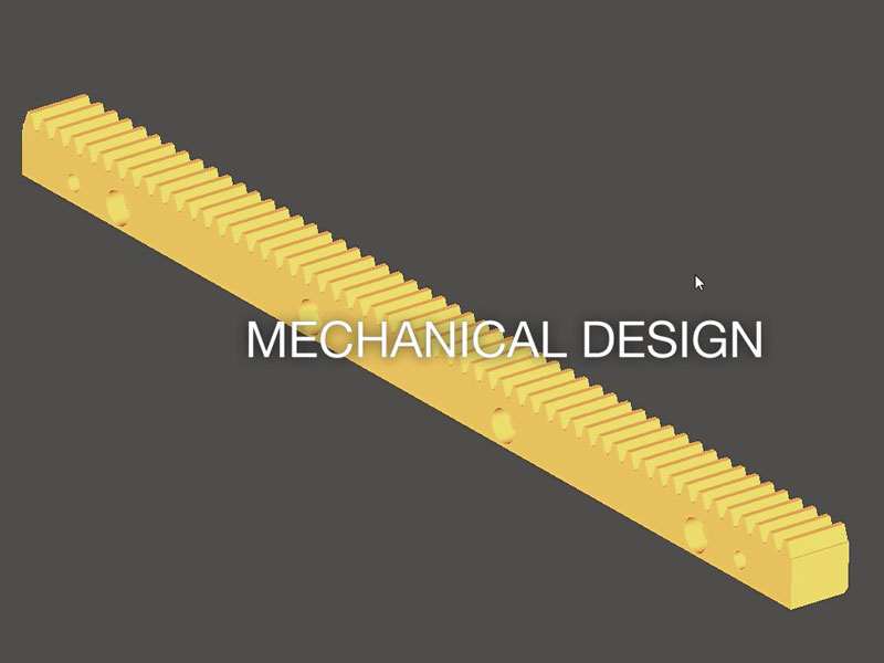 Gear racks according to customers' drawing
